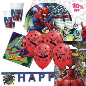 Spiderman Team Up Deluxe Party Pack for 16