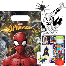 Spiderman Pre Filled Party Bag (no.1), Plastic