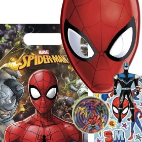 Spiderman Pre Filled Party Bag (no.3), Plastic