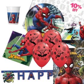 Spiderman Team Up Ultimate Party Pack for 8