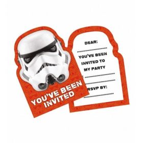 6 Stormtrooper Party Invites