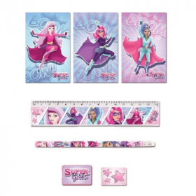 Super Girls Stationery Set