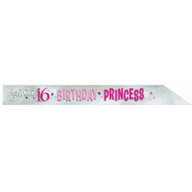 Sweet 16 Sparkle Sash