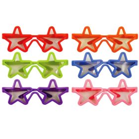 Star Glasses with Clear Lens