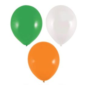St. Patrick's Day Irish Latex Balloons  9", pk12