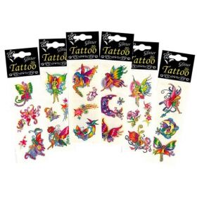 3 Fairy Glitter Tattoos