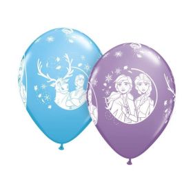 Disney Frozen 2 Latex Balloons 12", pk6