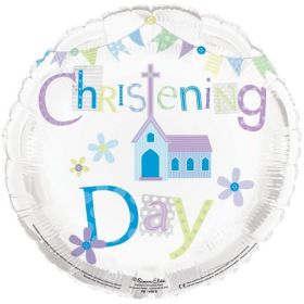 Christening Foil Balloon 18"
