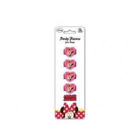 Minnie Mouse Gem Rings, pk4