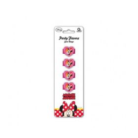 Minnie Mouse Gem Rings, pk4