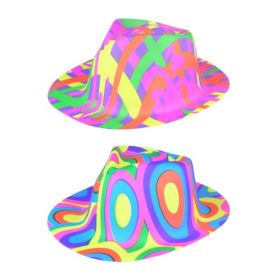 Plastic Jazzy Gangster Hats