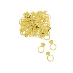 Gold Diamond Ring Foil Confetti 14g