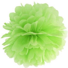 Apple Green Tissue Pom Pom 35cm