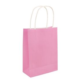 Baby Pink Paper Party Bag