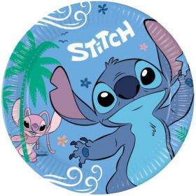 Stitch Party Plates 23cm, pk8