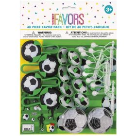 3D Soccer Party Favour Pack for 8