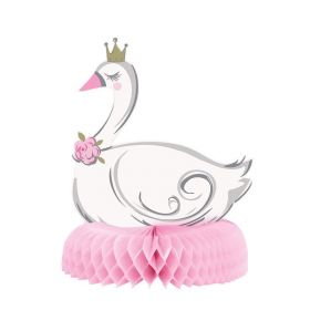 Swan Honeycomb Centrepiece 10"