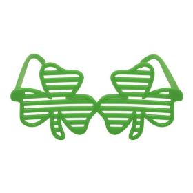 St. Patrick's Day Shamrock Shutter Glasses