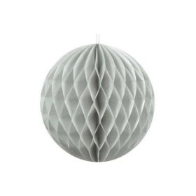 Light Grey Honeycomb Ball 10cm