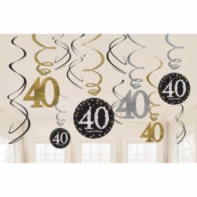 Age 40 Birthday Decorations