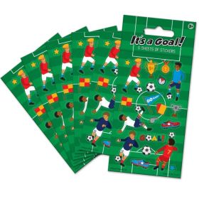 It's a Goal Party Bag Stickers, pk6