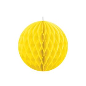 Yellow Paper Honeycomb Ball 10cm