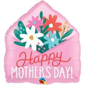 Mother's Day Envelope Shaped Foil Balloon 21"