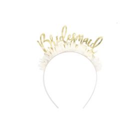 Bachelorette Bridesmaid Headbands, pk4