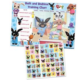 Bing Bath and Bedtime Reward Chart & Stickers