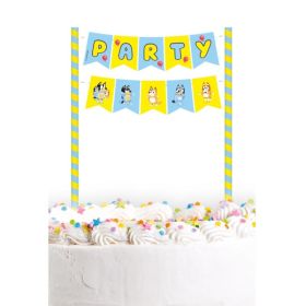 Bluey Party Cake Bunting