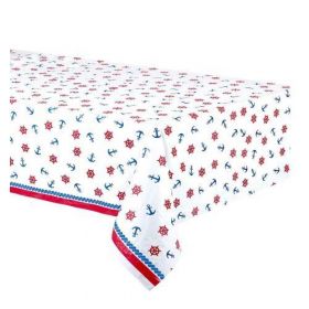 Nautical Lobster Party Tablecover 1.37m x 2.13m