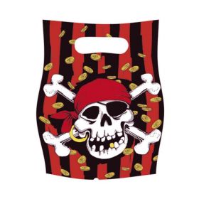 Jolly Roger Party Bags, pk6