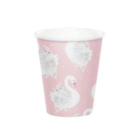 Swan Party Cups 266ml, pk8