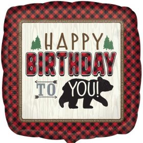 Little Lumberjack Foil Balloon 17"