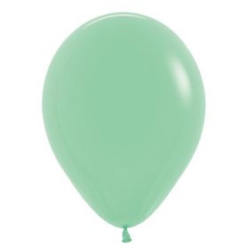 Mint Green Latex Balloons 12", pk10