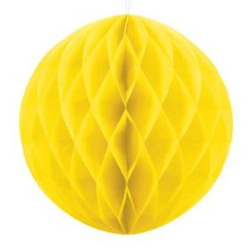 Yellow Paper Honeycomb Ball 30cm