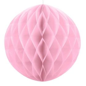 Light Pink Paper Honeycomb Ball 30cm