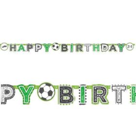 Football Party Letter Banner 2m