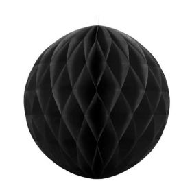 Black Paper Honeycomb Ball 20cm