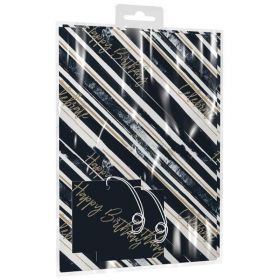 Navy Gift Wrap & Gift Tags