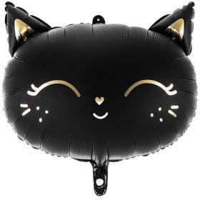 Black Cat Foil Balloon 19"