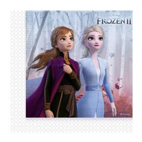 Disney Frozen 2 Party Napkins 33cm x 33cm, pk20