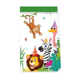 Jungle Animal Paper Party Bag