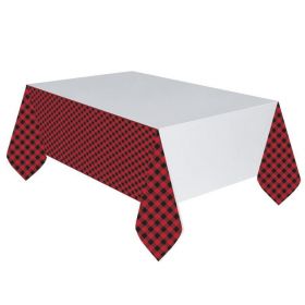 Little Lumberjack Party Tablecover 1.37m x 2.43m