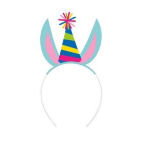 Llama Birthday Party Headbands, pk4