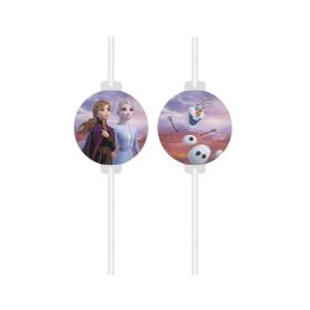 Disney Frozen 2 Party Straws, pk4