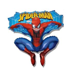 Spiderman Shaped Foil Balloon