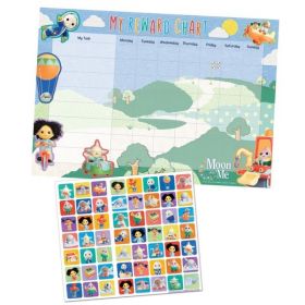 Moon and Me Reward Chart & Stickers