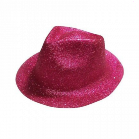 Pink Glitter Hat