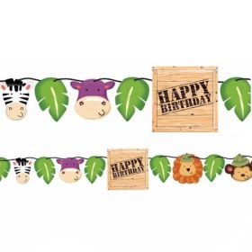 Safari Adventure Ribbon Banner